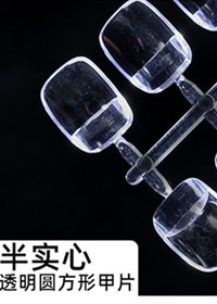 半實(shí)心方圓透明204片裝一包